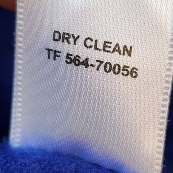 PENDLETON Women's Coat Medium Blue Merino Wool Classic Minimalist Luxury Jacket - Picture 6 of 14